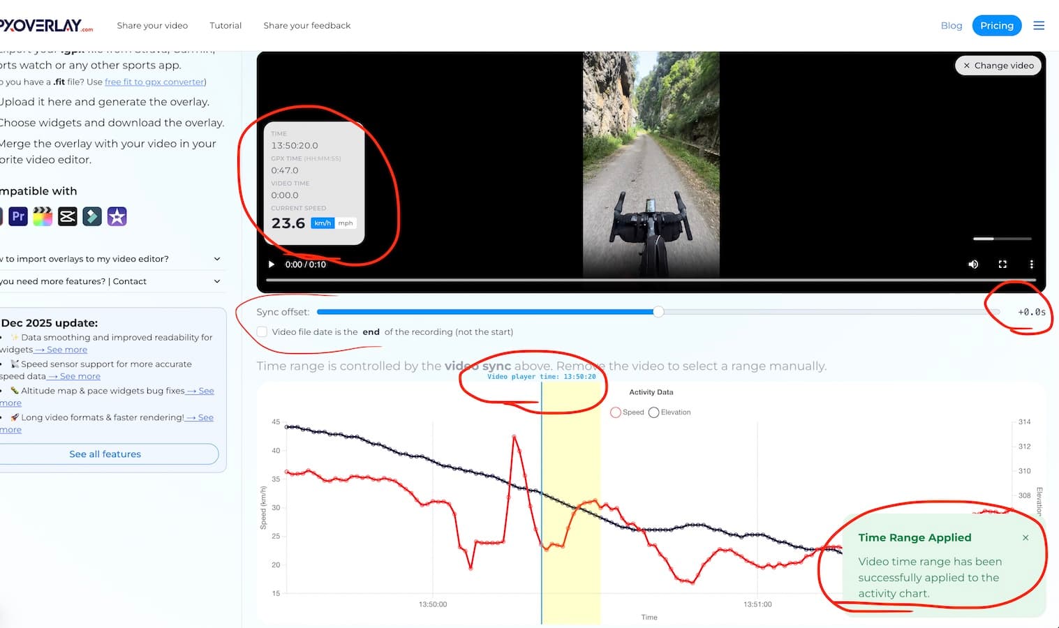 New video sync